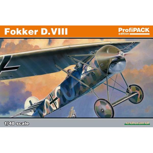 Fokker D.VIII  Profipack - 1:48e - Eduard Plastic Kits - 8085
