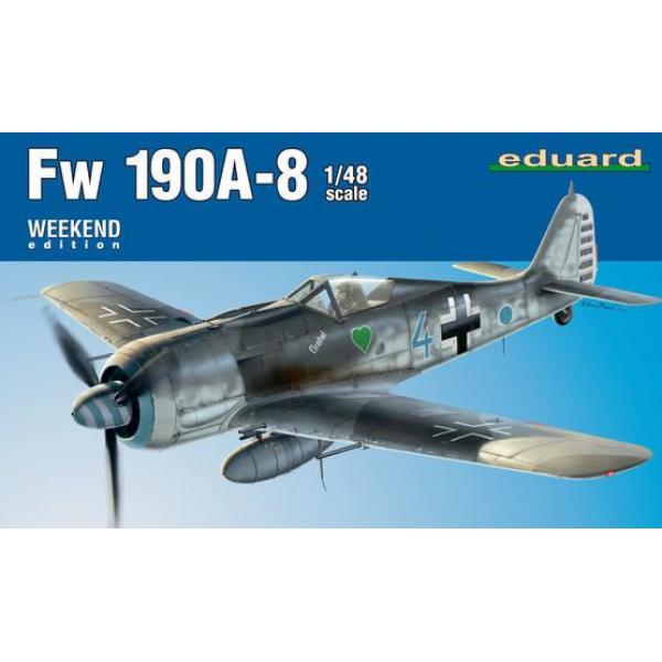Fw 190A-8 Weekend Edition - 1:48e - Eduard Plastic Kits - 84122