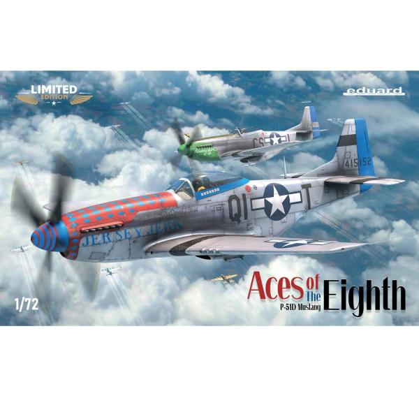 Maquette avion : ACES OF THE EIGHTH DUAL COMBO - EDUARD-2147