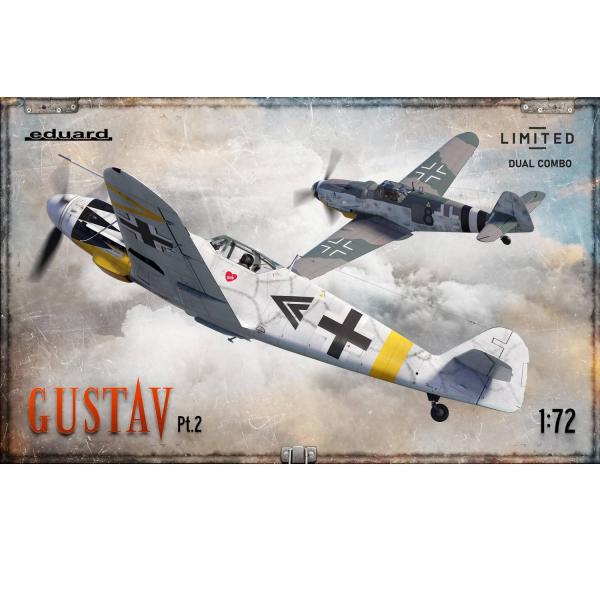 Maquette avion : GUSTAV pt. 2 DUAL COMBO édition limité - EduardPlasticKits-2145