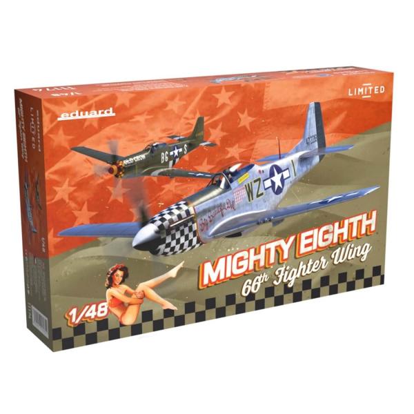 Maqueta de avión militar : Mighty Eighth - 66th Fighter Wing - Eduard-11174