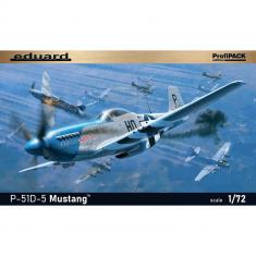 Maquette avion : P-51D-5 Mustang Eduard-Profipack