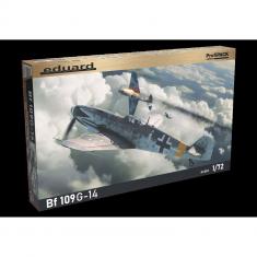 Maquette avion : Bf 109G-14 Eduard-Profipack