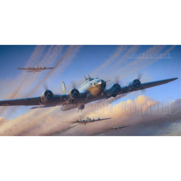 Maquette avion : The Bloody Hundredth 1943, B-17F - Eduard-11183