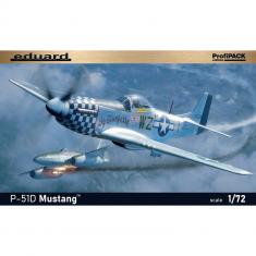 Maquette avion : Kits: P-51D Mustang Eduard-Profipack