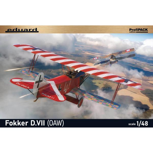 Maquette avion : Fokker D.VII (OAW) - Eduard-8136