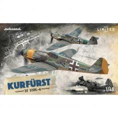 Maqueta de avión militar :  Kurfürst, edición limitada
