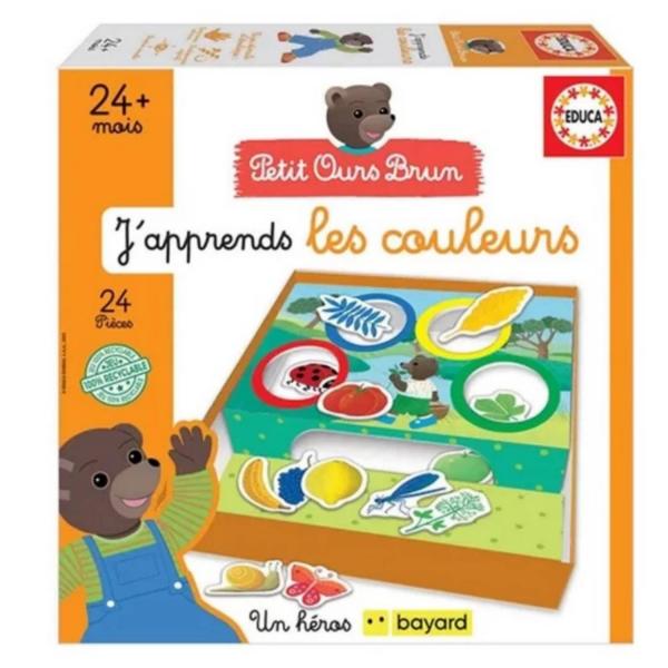 Petit ourse brun : j'apprends les couleurs - Educa-19877