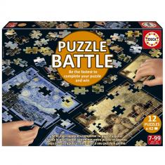 PUZZLE BATTLE 12 x 42 pièces : ART