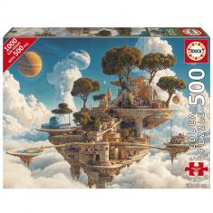 Puzzle 500 pièces XL : LE ROYAUME DES NUAGES