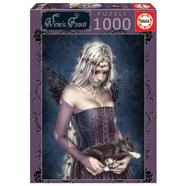 1000 Teile Puzzle: Engel des Todes - Educa-19027