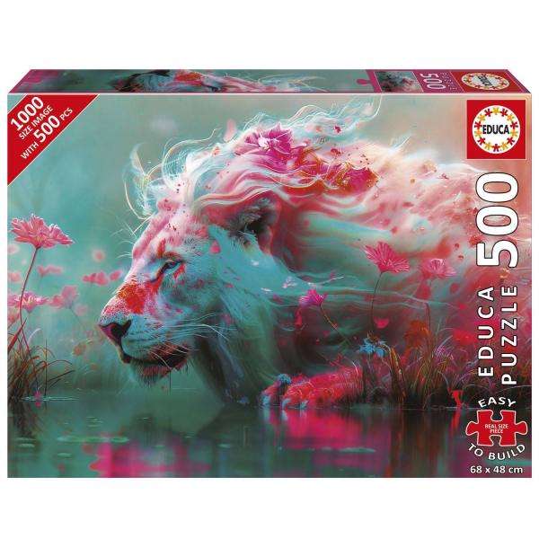 Puzzle 500 pièces XL : LE ROI DES FLEURS - Educa-20234