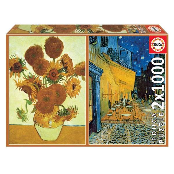 PUZZLE 2x1000 PIECES :  VAN GOGH - Educa-18491
