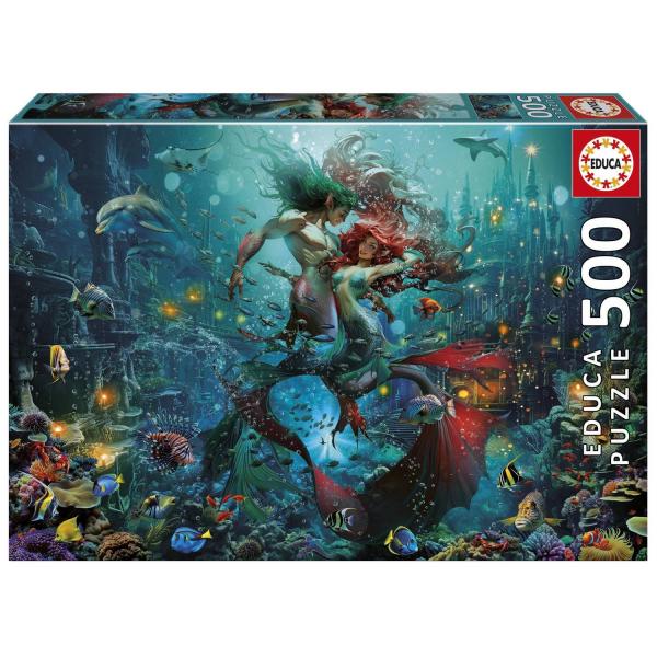 Puzzle 500 pièces : ATLANTIS - Educa-20175