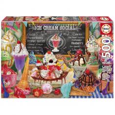 500 Teile Puzzle: GLETSCHER