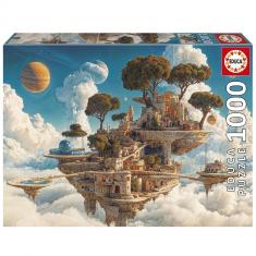 Puzzle da 1000 pezzi, per adulti, cuore sulla spiaggia, puzzle di carta, giocattolo, regalo 26 x 38 cm