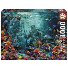 Puzzle 1000 pièces : RÉCIF DE CORAIL POSÉIDON