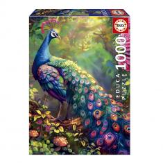 Educa – Puzzle Bataille Animaux – 16 Puzzles De 9 Pièces – Jeu De Compétition Pour Enfants Dès 4 Ans