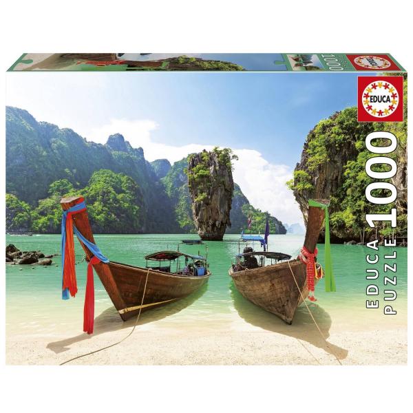 1000 piece puzzle: JAMES BOND ISLAND, THAILAND - Educa-20283