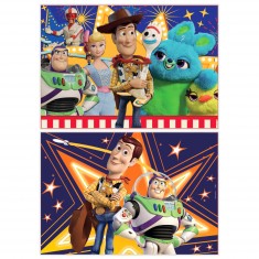Puzzle en bois 2 x 25 pièces : Toy Story 4