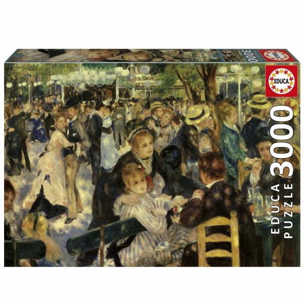 Puzzle 3000 pièces : BAL DU MOULIN DE LA GALETTE - Educa-20311