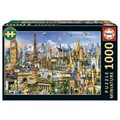 Puzzle 1000 pièces : SYMBOLES EUROPÉENS