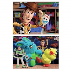 Puzzle 2 x 48 pièces : Toy Story 4