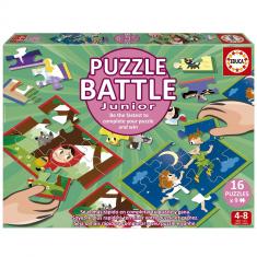 PUZZLE BATTLE 16 x 9 pièces : CONTES