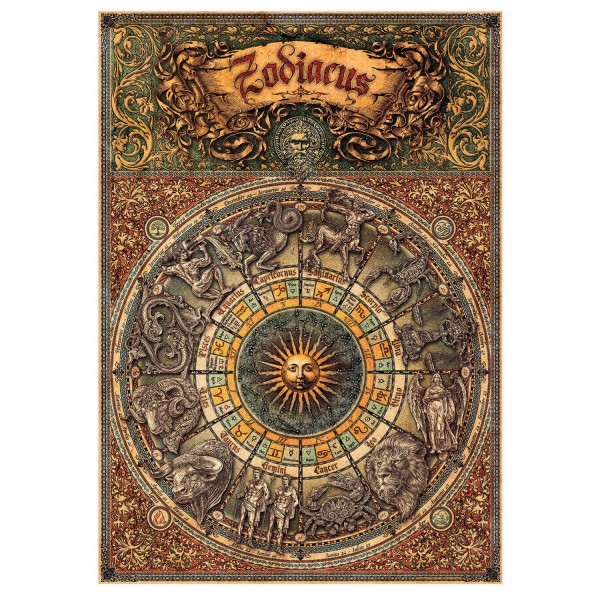 1000 pieces puzzle: Zodiac - Educa-17996