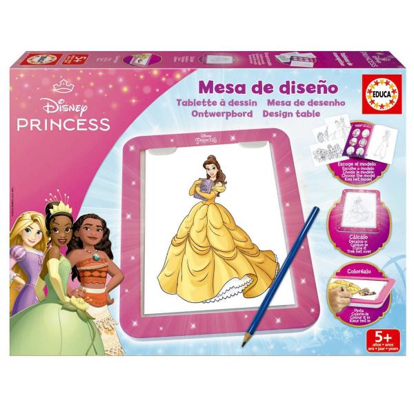 Disney Prinzessinnen Lichtzeichentablett - Educa-20006