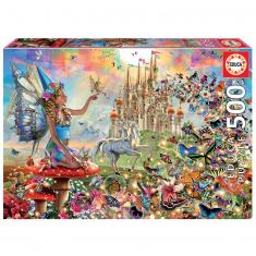 500 piece puzzle : Fantasia 