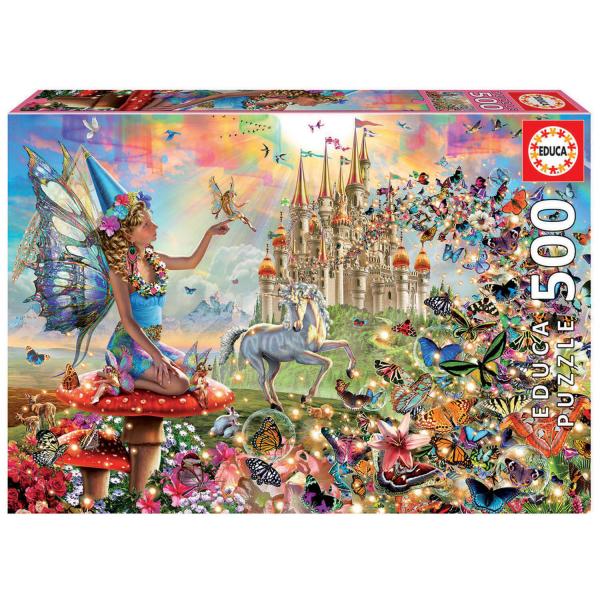 500 piece puzzle : Fantasia  - Educa-19247