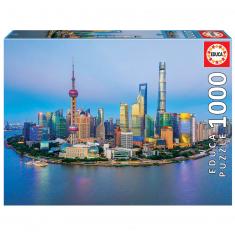 1000 piece puzzle : Shanghai