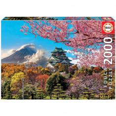 Puzzle de 2000 piezas: Castillo de Osaka
