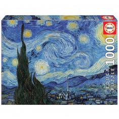 Puzzle 1000 pièces : La Nuit étoilée, Vincent Van Gogh