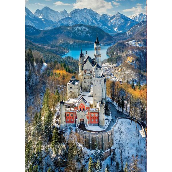 Puzzle 1000 Teile: Schloss Neuschwanstein - Educa-19261