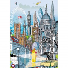 200 pieces puzzle: London