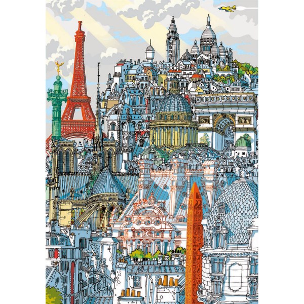 200 pieces puzzle: Paris - Educa-18471