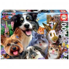 Puzzle de 500 piezas : Selfie divertido