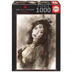 Puzzle 1000 pièces : Lune Morte, Luis Royo