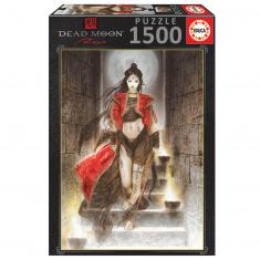 Puzzle de 1500 pièces : Lune morte, Luis Royo