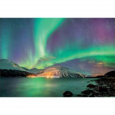 1000 pieces puzzle: Aurora Borealis