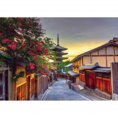 Puzzle de 1000 piezas: Pagoda Yasaka, Kioto, Japón