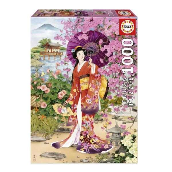 1000-teiliges Puzzle: Teien, Haruyo Morita - Educa-19917