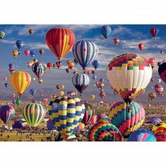 1500 pieces puzzle: Hot air balloons