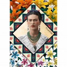 500 pieces puzzle: Frida Kahlo