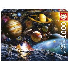 1000 piece puzzle: Asteroid Mission
