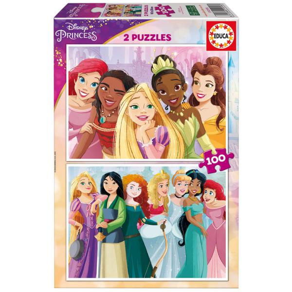 Puzzle 2 x 100 pieces: P - Educa-19298