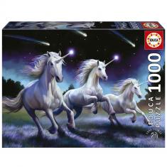 Puzzle 1000 pièces : Licornes, Anne Stokes 