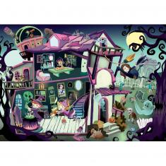 100 Teile Puzzle: Mysterious Puzzle Junior: Haunted House